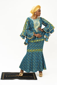 Ankara Lace Set Sunna