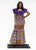 Ankara Mermaid Purple Tail Kente Print