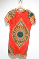 Ankara Short Dress S07