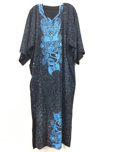 African Printed Gown S04