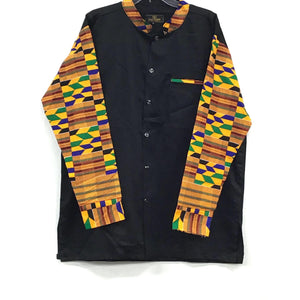 Kente Long Sleeve Top/Shirt