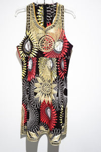 Ankara Embro Short Dress S1