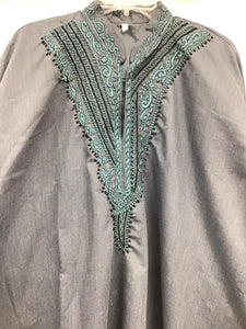 Men Embroidery Beads and Stones Shirt