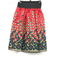 Ankara Short Skirt S07