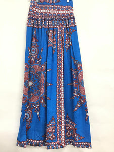 Ankara Long Skirt D020