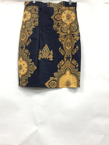 Ankara Short Pencil Skirt S13