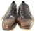 Men Brown Gator Skin Leather Shoes