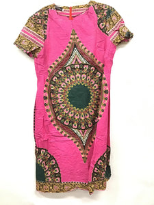 Dashiki Short Dress S1