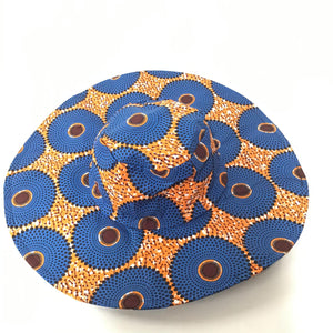 Ankara Wide Brim Hat