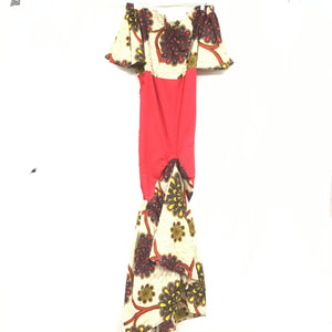 Ankara Mermaid Dress S31