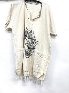 African Dashiki Men top D1