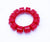 Small Stretchy African Bracelet Red S01