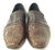 Men Brown Alligator Skin Leather Shoes