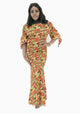 Ankara Mermaid Dress S2