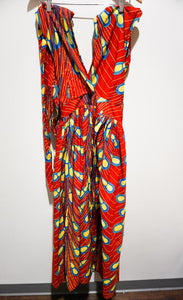 Ankara Long Dress S08