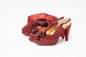 High Heel & Bag Set S07