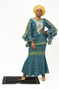 Ankara Lace Set Sunna