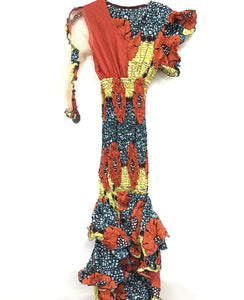 Ankara Mermaid Dress S18