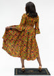 Kente High-Low Skirt