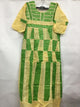 African Lace Mix Dress S9