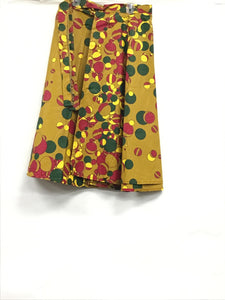 Ankara short Wrap skirt S10