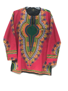 Dashiki Long Sleeve Top