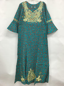 African Embro Gown S45