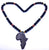 Ebony Wood Africa Necklace S01