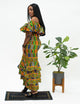 Ankara 3 Layer Mermaid Kente Dress