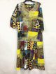 African Embro Gown S33