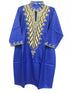 African Embro Short Dress S1