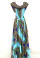 Ankara Dashiki Long Dress Gown