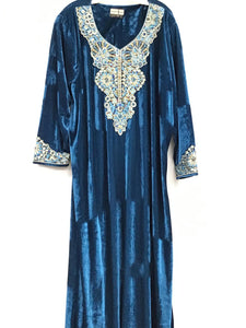 Long Kaftan Velvet S58