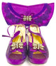 Butterfly Design High Heel & Bag Set