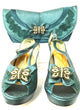 Butterfly Design High Heel & Bag Set