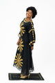 Long Kaftan Sunflower Dress