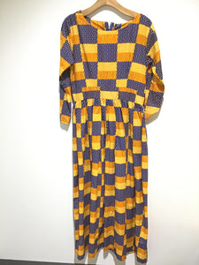 Ankara Long Dress S03