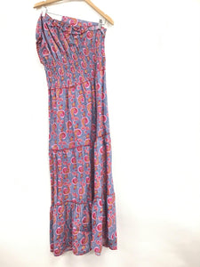 Ankara Long Dress S07