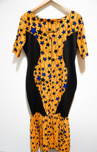 Ankara Mermaid Dress S4 Stars