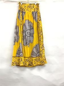 Ankara Long Skirt D024