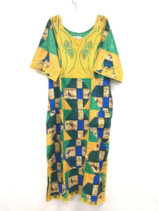 African Embro Gown S35