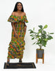 Ankara 3 Layer Mermaid Kente Dress