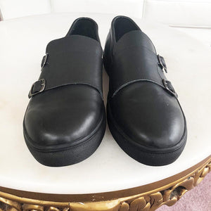 Men Causal Rubber Bottom Leather Shoes