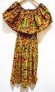 Ankara Short Dress S02