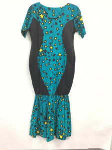 Ankara Mermaid Dress S4 Stars