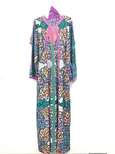 African Embro Gown S36