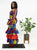 Ankara 3 Layer Mermaid Dress Transparent Sleeves