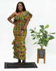 Ankara 3 Layer Mermaid Kente Dress