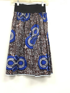 Ankara short skirt S02