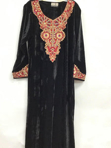 Long Kaftan Velvet S58